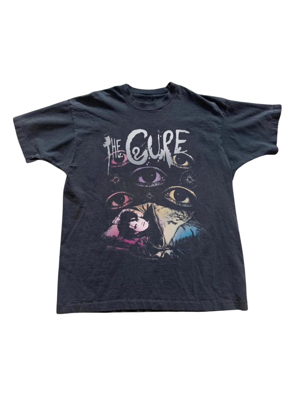 Gildan The Cure Black Graphic Tee - Black